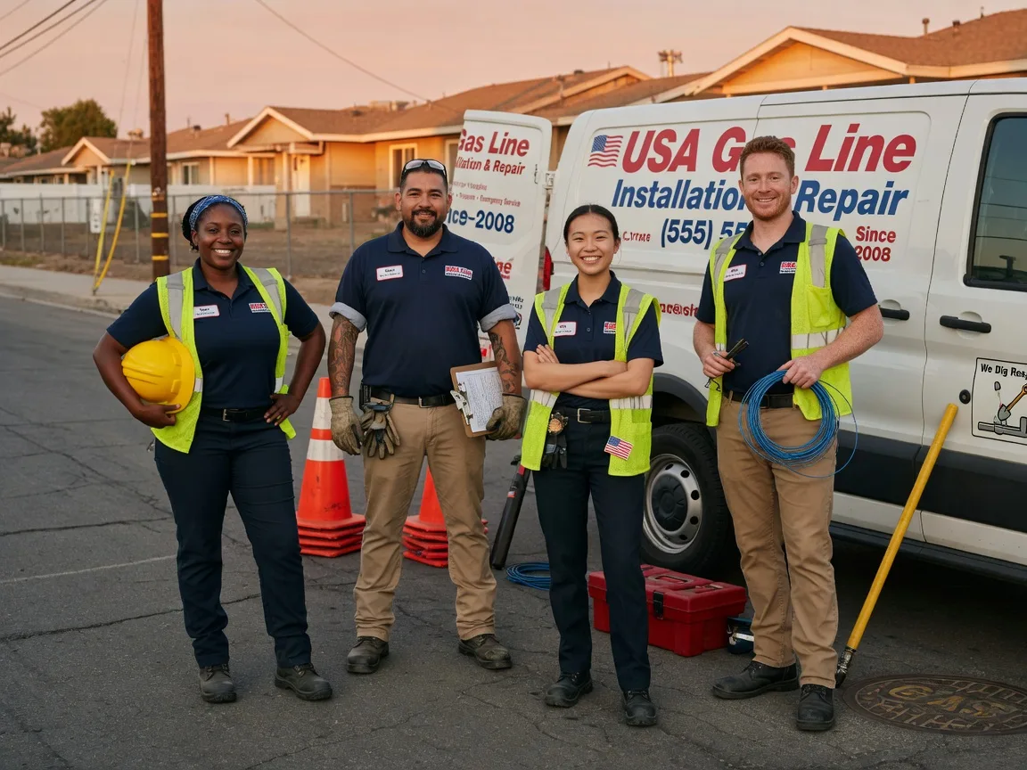 Gas Line Installation company in Birmingham, NJ